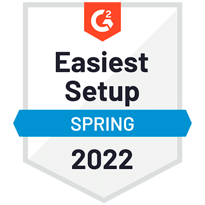 G2 Easiest setup spring 2022 - CINCEL