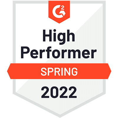 G2 High performer - Spring 2022 - CINCEL